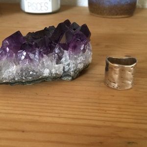 Hammered Ring size 7.5/8